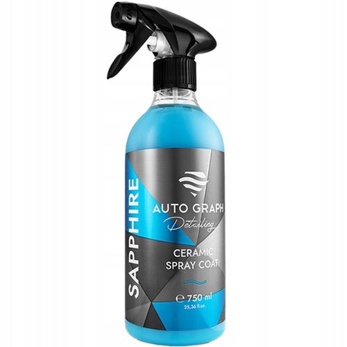AUTO GRAPH SAPPHIRE 750 ml Ceramic Spray WET LOOK + OCHRONA LAKIERU SiO2 na Arena.pl