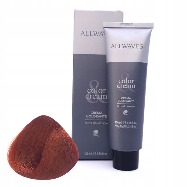 ALLWAVES Farba do włosów 5.04 - Miedziany Brąz - 100ml zdjęcie 1