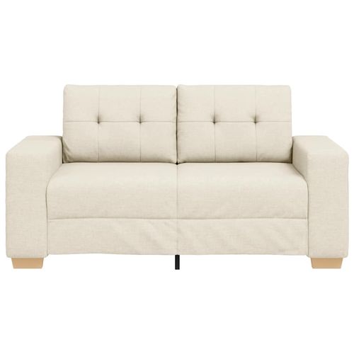 Sofa dwuosobowa obity lnem, 120 cm na Arena.pl