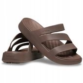 Crocs Damskie Lekkie Buty Klapki Getaway Strappy 209587 Sandal 36-37