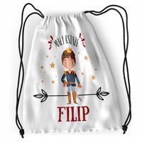Plecak Sportowy Szkolny Dla Filipa Syna Dziecka Z Nadrukiem Ze Zdjęciem