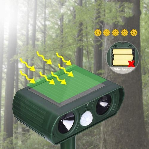 ULTRADŹWIĘKOWY ODSTRASZACZ KOTÓW, SOLARNY ODSTRASZACZ KOTÓW, DO OGRODU na Arena.pl