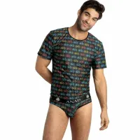 anais men benito t-shirt l - oddychający podkoszulek z poliamidu