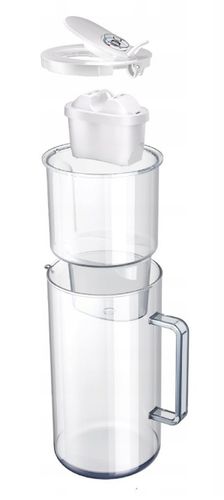 DZBANEK FILTRUJĄCY AQUAPHOR GLASS 2,5L SZKLANY BIAŁY +3 FILTRY na Arena.pl