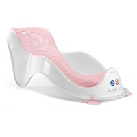 ANGELCARE Leżaczek do kąpieli dla niemowląt i noworodków różowy
