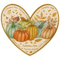 CIASTKO LUKROWANE DYNIE ROZ. S SERCE NO1 JESIEŃ RĘCZNIE ROBIONE