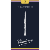 Stroik klarnet Bb 2 Vandoren Classic Blue CR102 10 szt. Paczka