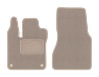 Dywaniki welurowe LUX do Smart Fortwo III 2014-2020 beżowe MS
