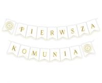 girlanda papierowa pierwsza komunia 2x300cm |  rv-gppk
