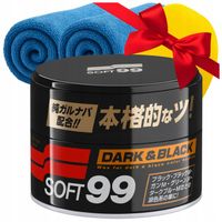 Prezent Na Walentynki Wosk Samochodowy SOFT99 Dark Black Duży Do Auta 300 g