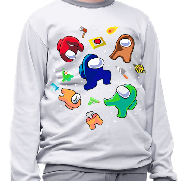 Piżama dziecięca Among Us zdjęcie 1