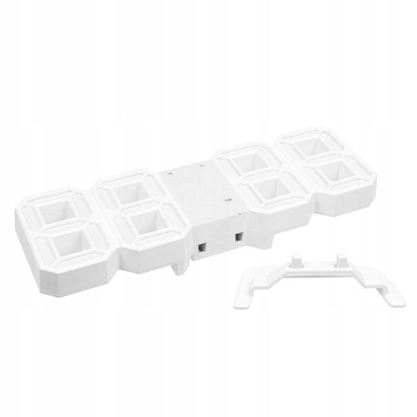 4w1 Zegar cyfrowy LED 3D ścienny stojący budzik termometr data alarm zdjęcie 9