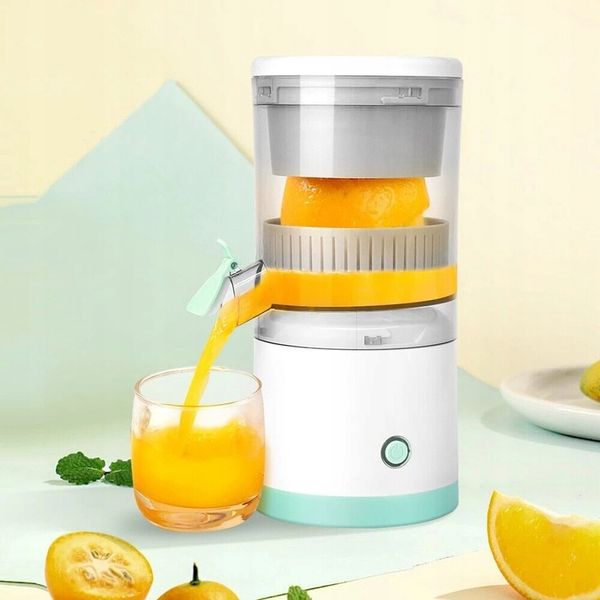 ELEKTRYCZNA WYCISKARKA DO OWOCÓW, PRZENOŚNY SOKOWIRÓWKA DO POMARAŃCZY USB zdjęcie 14