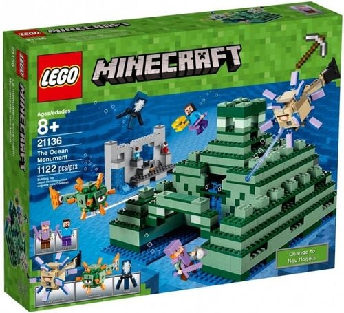 Lego Minecraft Oceaniczny monument na Arena.pl