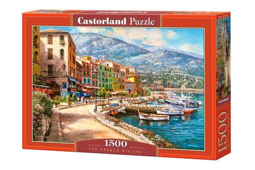 Castor Puzzle 1500 elementów - Francuska Riwiera na Arena.pl