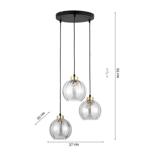 lampa wisząca devi transparent 4579 tk lighting na Arena.pl