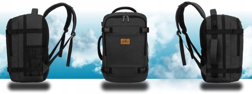 PLECAK RYANAIR WIZZAIR 40x20x25 DO SAMOLOTU PODRÓŻNY BAGAŻ PODRĘCZNY na Arena.pl