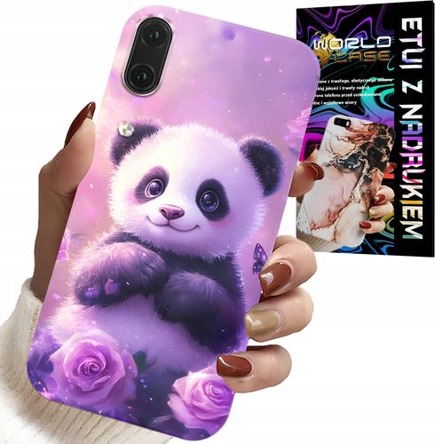 ETUI DO HUAWEI P20 - SŁODKA PANDA WZORY DLA DZIECI + SZKŁO na Arena.pl