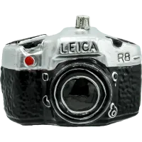 Bombka choinkowa szklana: Aparat Analogowy Leica R8