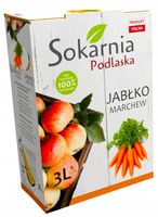 Sok Jabłko marchew marchwi marchwiowy 3L