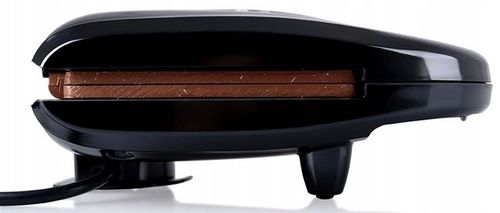 OPIEKACZ CERAMICZNY TOSTER 750W Czarny 2 KANAPKI NIEPRZYWIERAJĄCA na Arena.pl