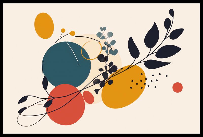 Plakat 60x40cm Kolaż Przyrody zdjęcie 2