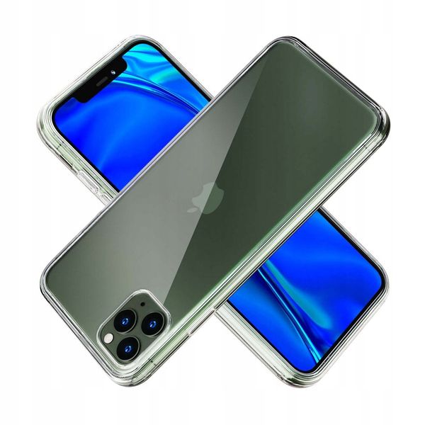 Silikonowe etui na Apple iPhone 11 Pro Max - 3mk Clear Case zdjęcie 7
