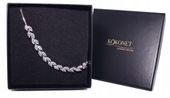 Bransoletka ślubna ROSANA silver KOKONET 8-0133