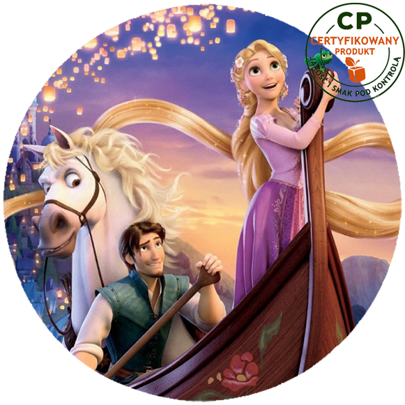 Opłatek na tort Zaplątani zdjęcie 1