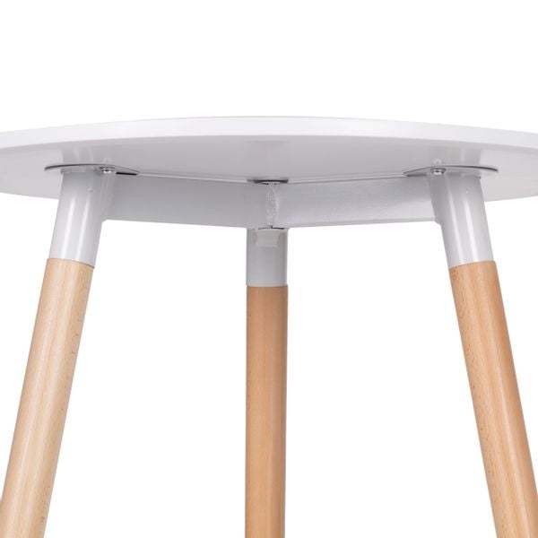 Stolik nowoczesny drewniany do salonu kuchni 60cm zdjęcie 4