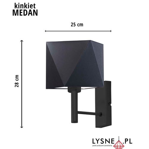 Oświetlenie ścienne MEDAN na Arena.pl