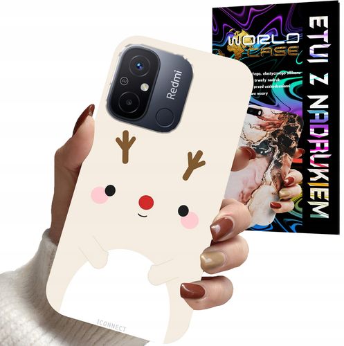 ETUI CASE DO XIAOMI REDMI 12C - ŚWIĄTECZNE WZORY RENIFER MIKOŁAJ ŚWIĘTA na Arena.pl