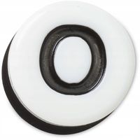 Przypinka Ozdoba Crocs Charms Jibbitz Pin Do Butów Litera O