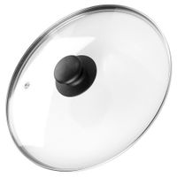 Pokrywka Szklana Pokrywa do Garnka Garnków Patelni Uniwersalna Gałka 24 cm