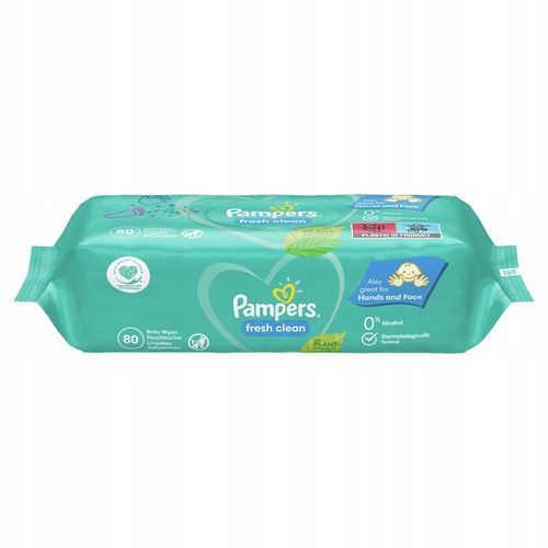 Chusteczki nawilżane Pampers Fresh Clean 15 x 80 szt. na Arena.pl