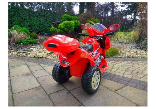 Motor na Akumulator Trzykołowy Czerwony BJX-88 na Arena.pl