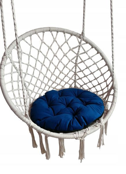 Poduszka huśtawka BocianieGniazdo granat dom ogród zdjęcie 1