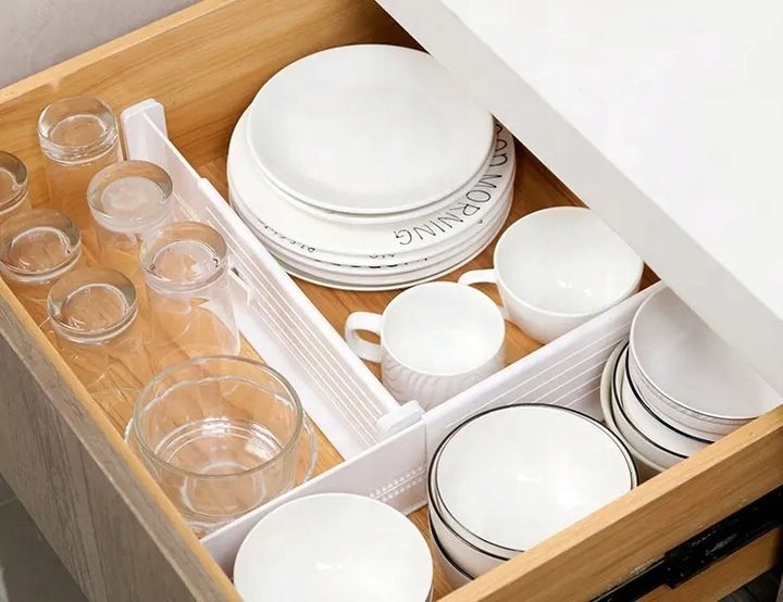 ORGANIZER DO SZUFLADY PRZEGRODA REGULOWANA SEPARATOR SZUFLAD zdjęcie 11