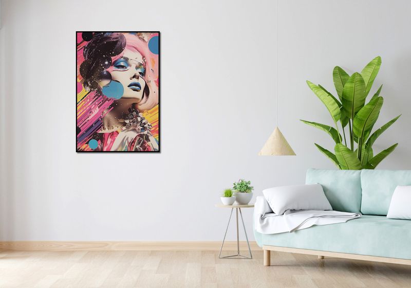 Plakat 68x98cm Portret Neo zdjęcie 4