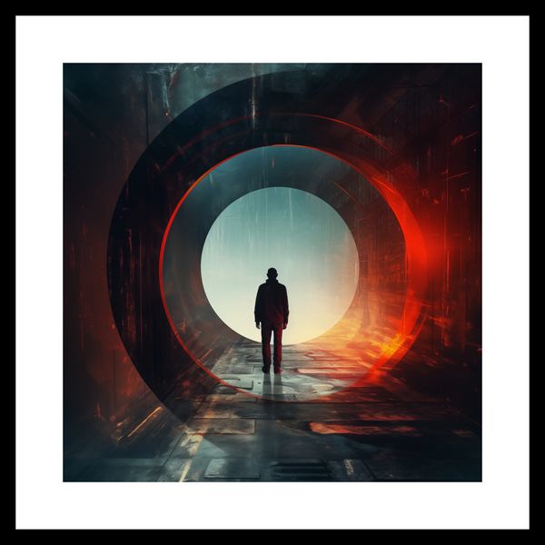 Plakat 40x40cm Portal do Świata zdjęcie 3