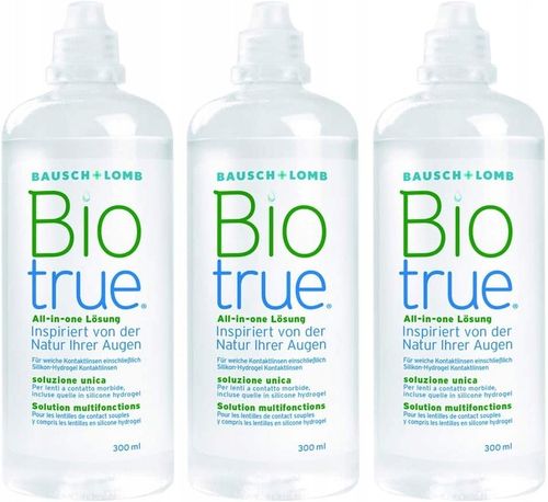 Płyn do soczewek BioTrue 300 ml na Arena.pl