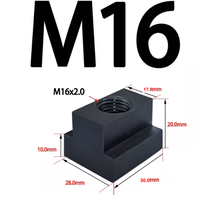 Nakrętka teowa - kostka teowa - M16 (17,8 x 28 x 20 mm) / rowek 18 mm