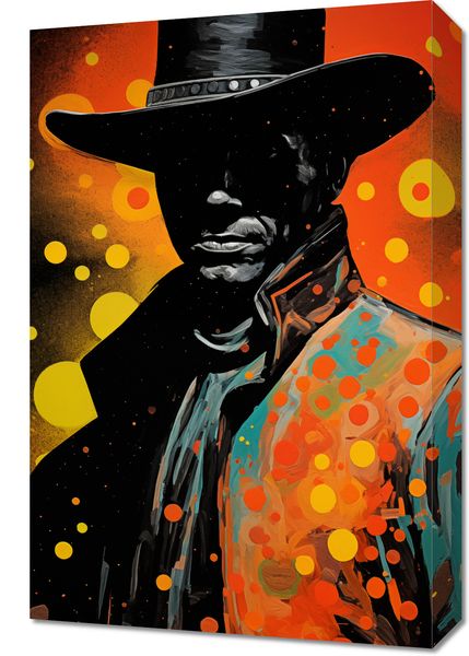 Obraz 40x60cm Kowboj Kosmosu zdjęcie 1