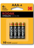 kodak xtralife alk aaa 40 szt. - wydajne baterie alkaliczne