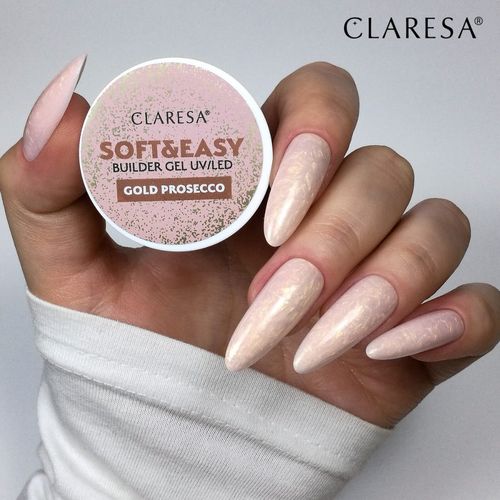Claresa żel budujący Soft&Easy gold prosecco 12g na Arena.pl