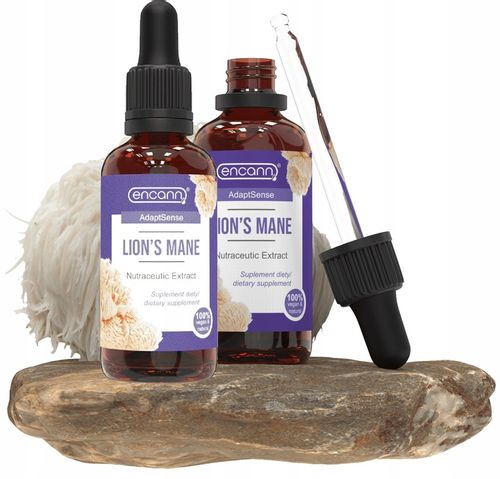 Encann Lion's Mane (Soplówka Jeżowata) - silny ekstrakt w kroplach 50 ml na Arena.pl