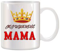 KUBEK Z NADRUKIEM ŚMIESZNY PREZENT DLA MAMY URODZINY IMIENINY DZIEŃ MATKI