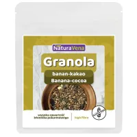 Granola BANAN-KAKAO Bezglutenowa 200 g - Naturavena