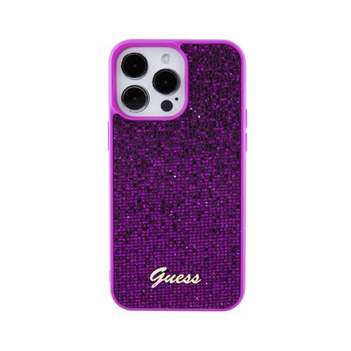 Guess Disco Metal Script - Etui iPhone 15 Pro Max (fuksja) na Arena.pl
