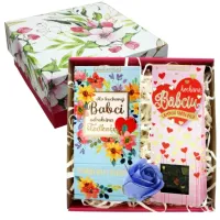 Zestaw prezent czekolada herbata mydełko ŚWIĘTA DZIEŃ BABCI WZORY